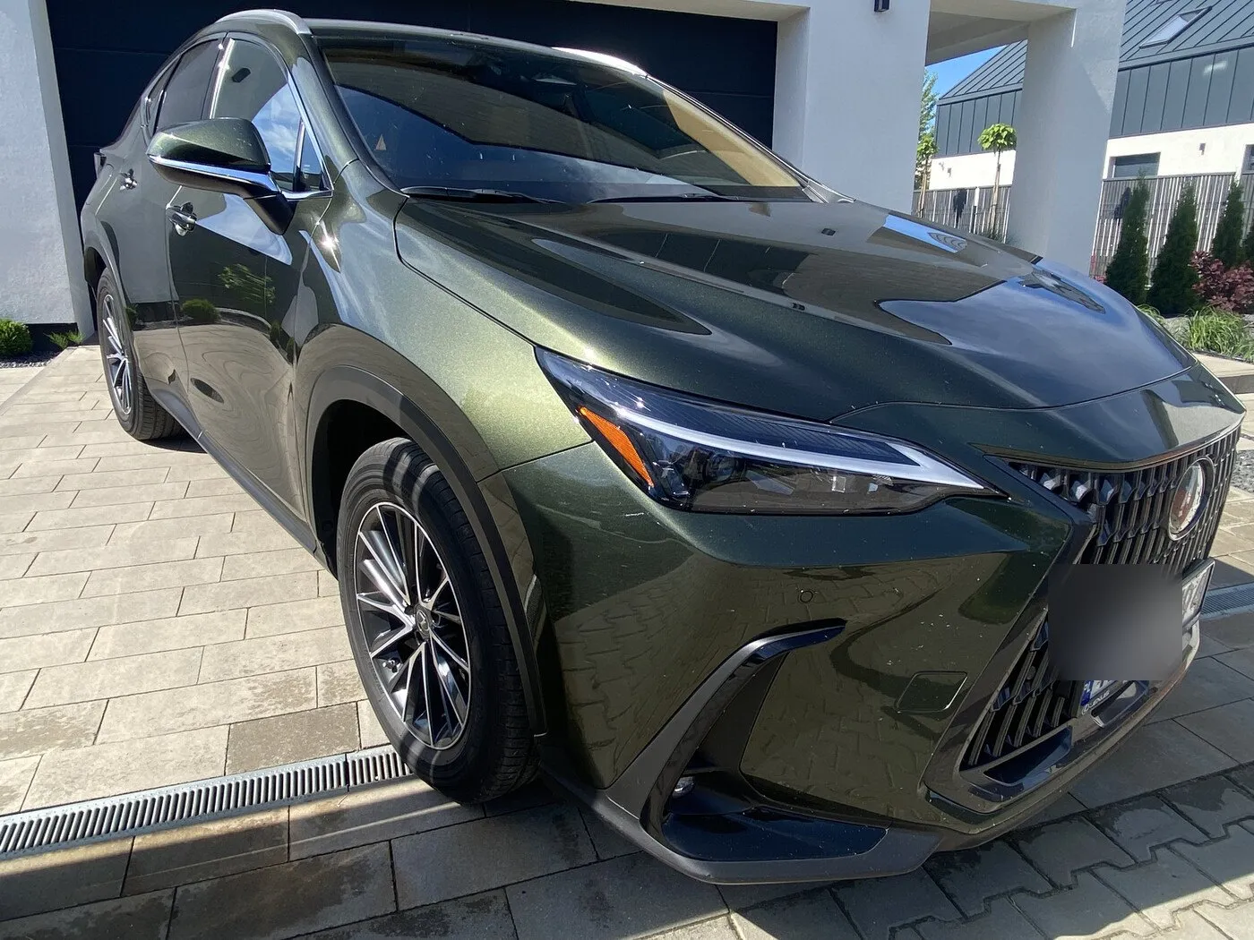 Lexus NX po zabezpieczeniu lakieru, przód