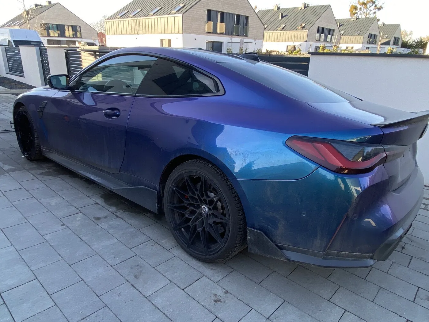 BMW M4 Competition po detailingu, tył